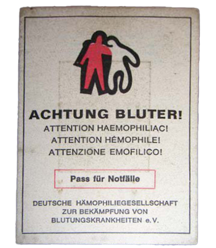 Haemophilia Passport